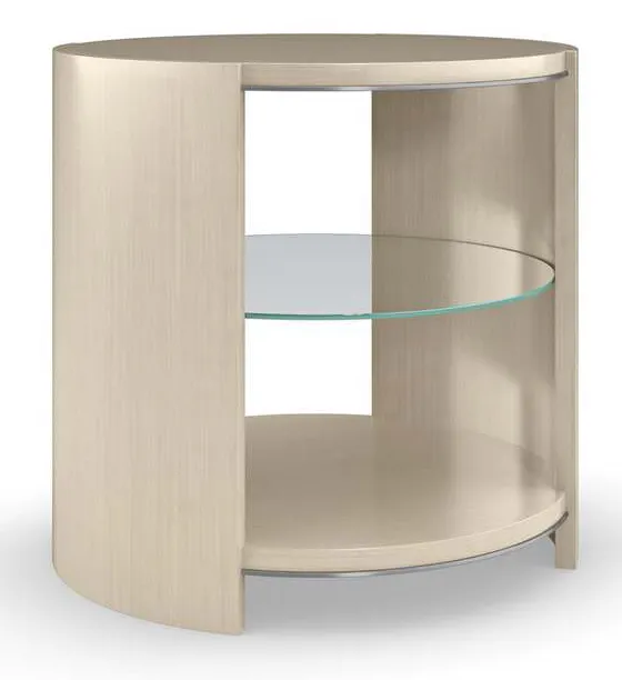 Caracole M131-421-412 Da Vita Round End Table Caracole M131-421-412 Da Vita Round End Table
