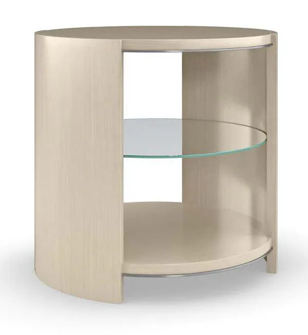 Caracole M131-421-412 Da Vita Round End Table Caracole M131-421-412 Da Vita Round End Table