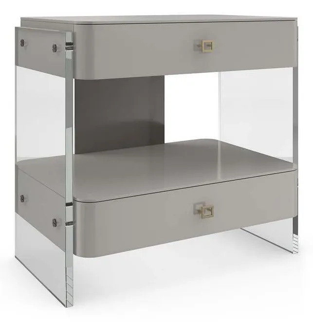 Caracole SIG-021-061 Signature Metropolitan Opening Nightstand Caracole SIG-021-061 Signature Metropolitan Opening Nightstand