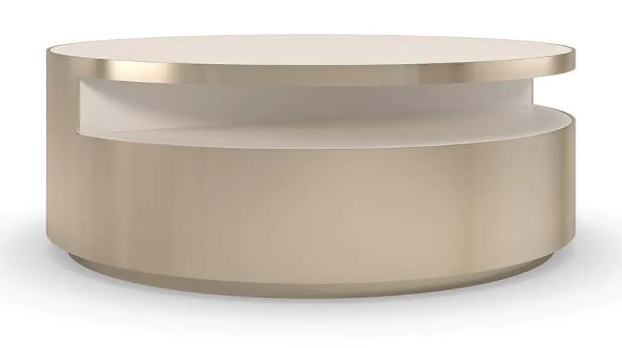 Caracole SIG-021-401 Signature Metropolitan Turn Style Cocktail Table Caracole SIG-021-401 Signature Metropolitan Turn Style Cocktail Table