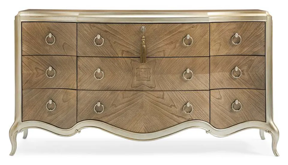 Caracole C063-419-032 Fontainebleau Triple Dresser Caracole C063-419-032 Fontainebleau Triple Dresser