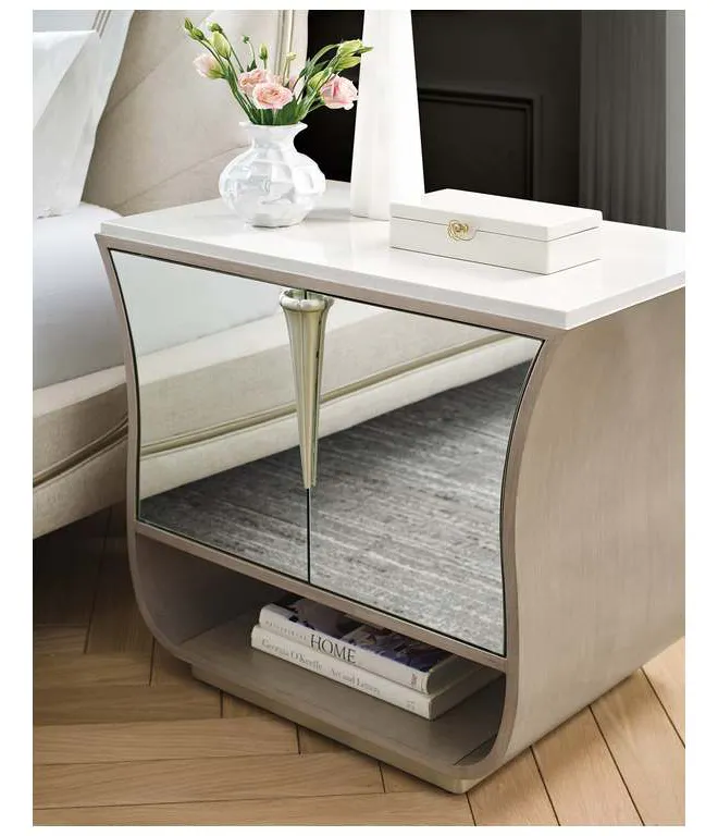 Caracole C093-020-062 Lillian Door Nightstand Caracole C093-020-062 Lillian Door Nightstand