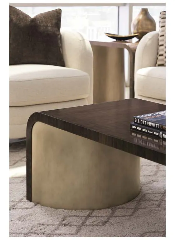Caracole M021-417-402 Modern Streamline Streamline Cocktail Table Caracole M021-417-402 Modern Streamline Streamline Cocktail Table