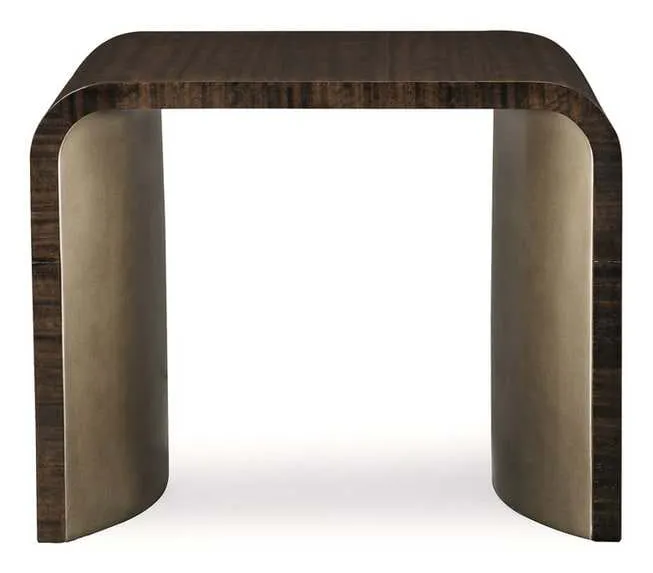Caracole M021-417-414 Modern Streamline Streamline End Table Caracole M021-417-414 Modern Streamline Streamline End Table