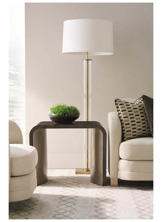 Caracole M021-417-414 Modern Streamline Streamline End Table Caracole M021-417-414 Modern Streamline Streamline End Table
