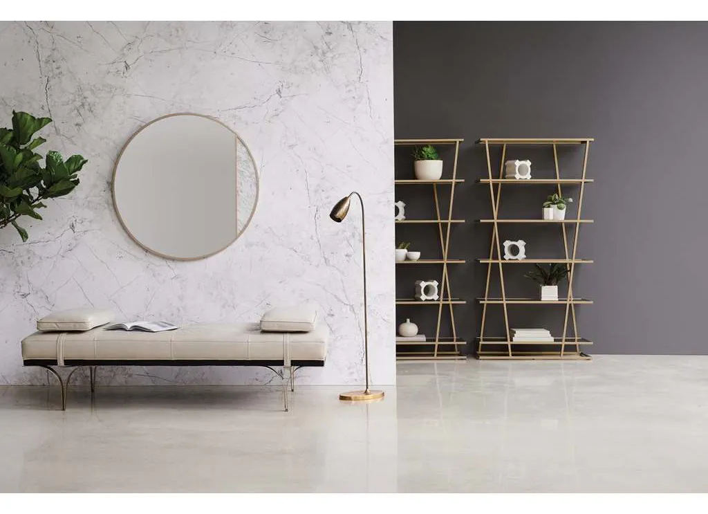 Caracole M100-419-441-A Modern Edge Head To Head Daybed Bench Caracole M100-419-441-A Modern Edge Head To Head Daybed Bench