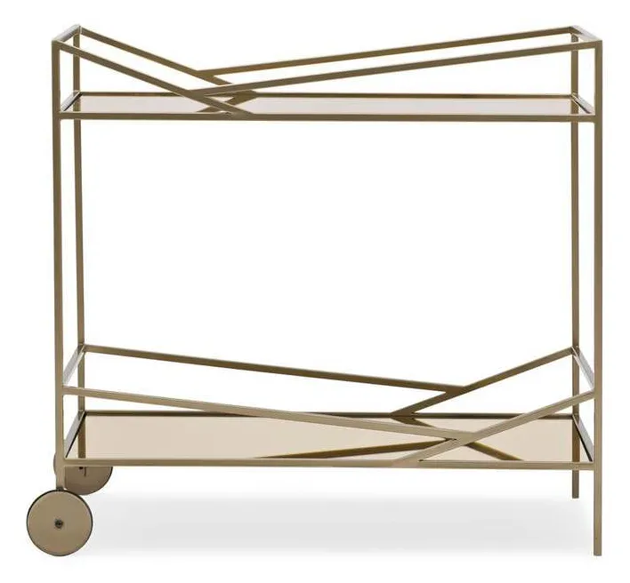 Caracole M101-419-513 Modern Edge Vector Bar Cart Bar Caracole M101-419-513 Modern Edge Vector Bar Cart Bar