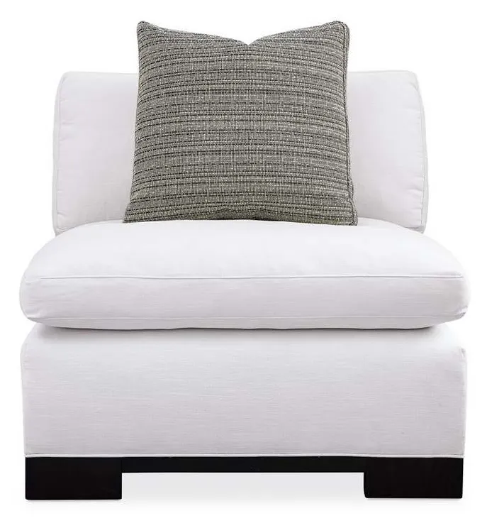 Caracole M110-019-AC1-A Modern Remix Refresh Armless Chair Caracole M110-019-AC1-A Modern Remix Refresh Armless Chair