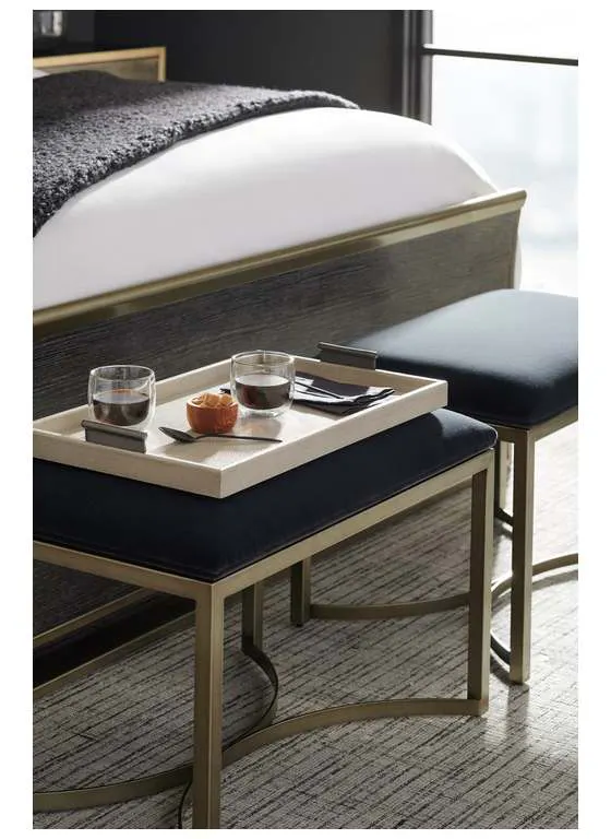 Caracole M113-019-081 Modern Remix Bed Bench Caracole M113-019-081 Modern Remix Bed Bench
