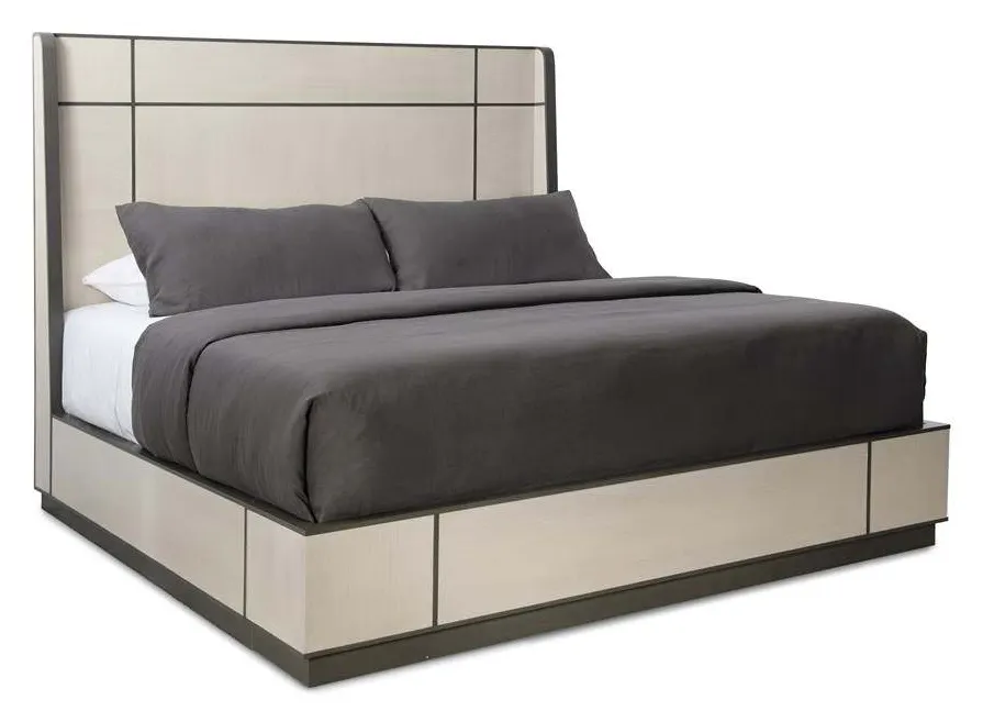 Caracole M123-420-121 Modern Expressions King Bed Wood Caracole M123-420-121 Modern Expressions King Bed Wood
