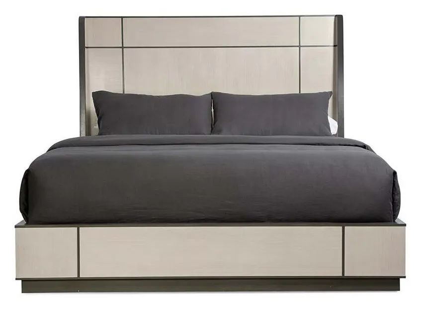 Caracole M123-420-121 Modern Expressions King Bed Wood Caracole M123-420-121 Modern Expressions King Bed Wood