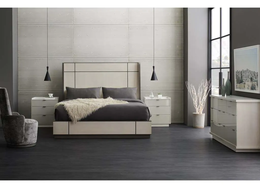 Caracole M123-420-121 Modern Expressions King Bed Wood Caracole M123-420-121 Modern Expressions King Bed Wood