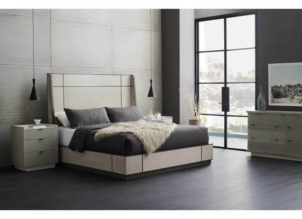 Caracole M123-420-121 Modern Expressions King Bed Wood Caracole M123-420-121 Modern Expressions King Bed Wood