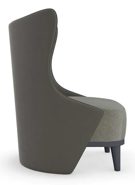 Caracole M130-421-033-A La Moda Forma Accent Chair Caracole M130-421-033-A La Moda Forma Accent Chair
