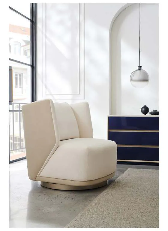 Caracole M130-421-131-A La Moda Seville Swivel Chair Caracole M130-421-131-A La Moda Seville Swivel Chair