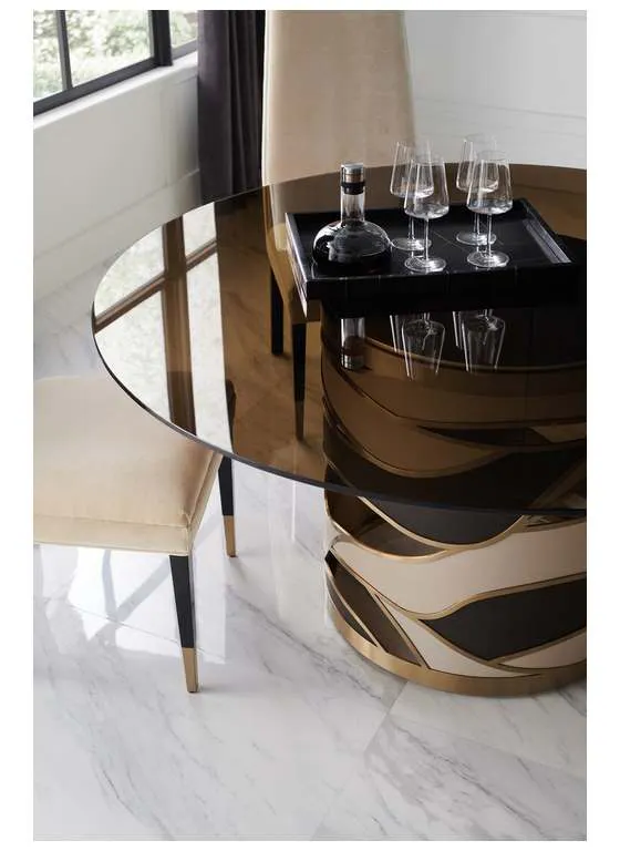 Caracole SIG-021-281 Signature Metropolitan The Masters Dining Side Chair Caracole SIG-021-281 Signature Metropolitan The Masters Dining Side Chair