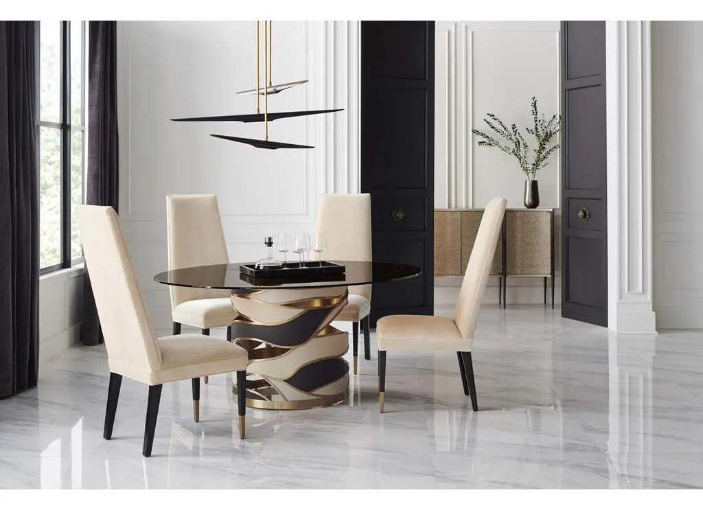 Caracole SIG-021-281 Signature Metropolitan The Masters Dining Side Chair Caracole SIG-021-281 Signature Metropolitan The Masters Dining Side Chair