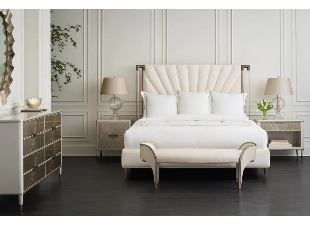 Caracole C113-422-101 Valentina Upholstered Queen Bed Caracole C113-422-101 Valentina Upholstered Queen Bed