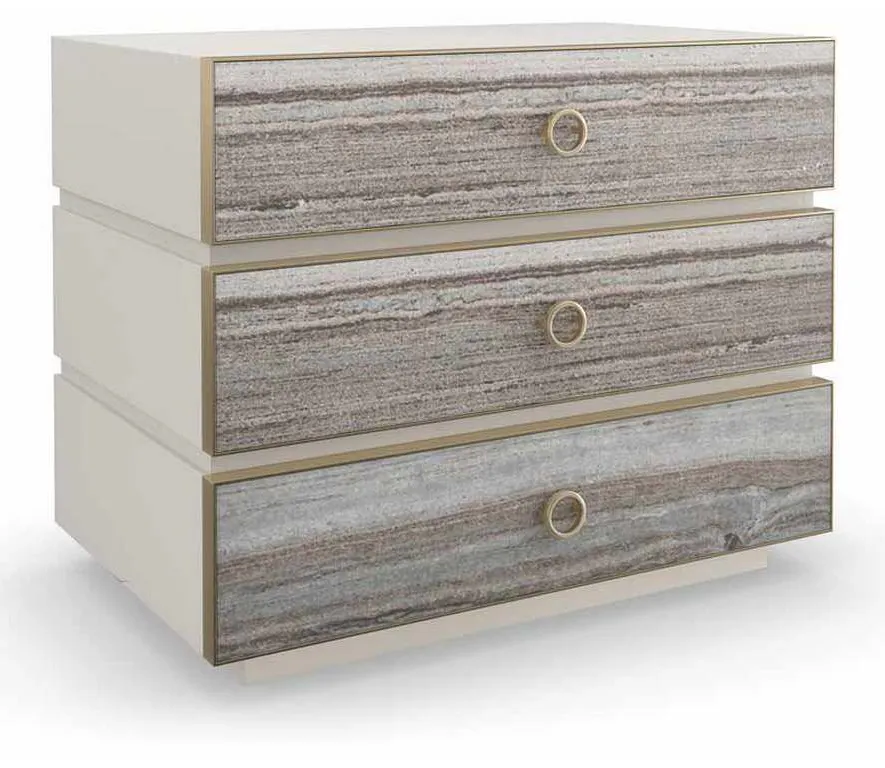 Caracole CLA-022-061 Bedrock Nightstand Caracole CLA-022-061 Bedrock Nightstand