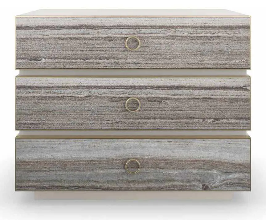 Caracole CLA-022-061 Bedrock Nightstand Caracole CLA-022-061 Bedrock Nightstand