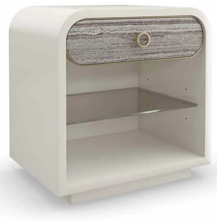 Caracole CLA-022-062 Caracole Classic Quarry Nightstand Caracole CLA-022-062 Caracole Classic Quarry Nightstand