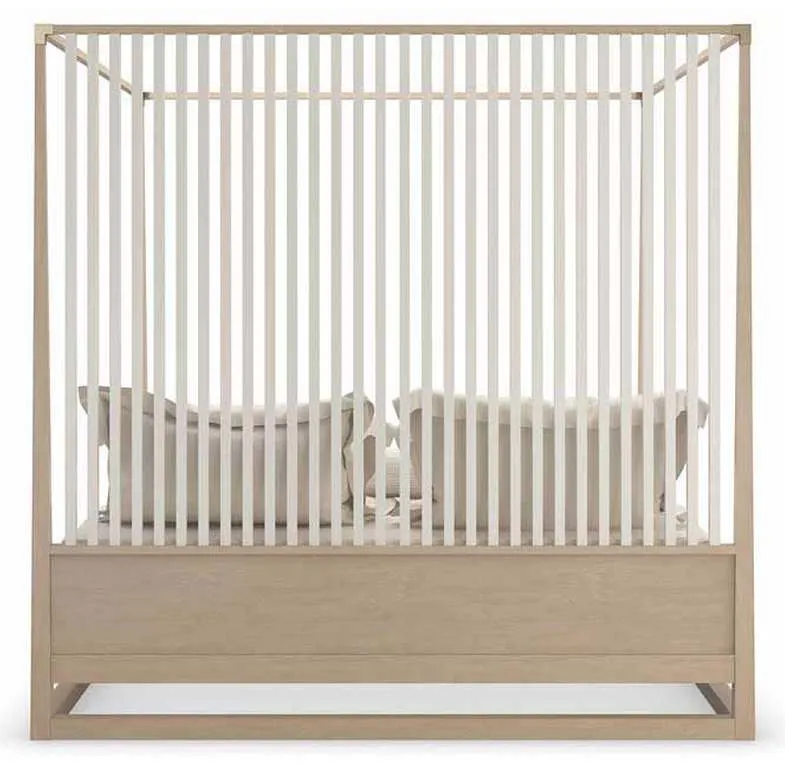 Caracole CLA-022-122 Caracole Classic Pinstripe Light King Bed Caracole CLA-022-122 Caracole Classic Pinstripe Light King Bed