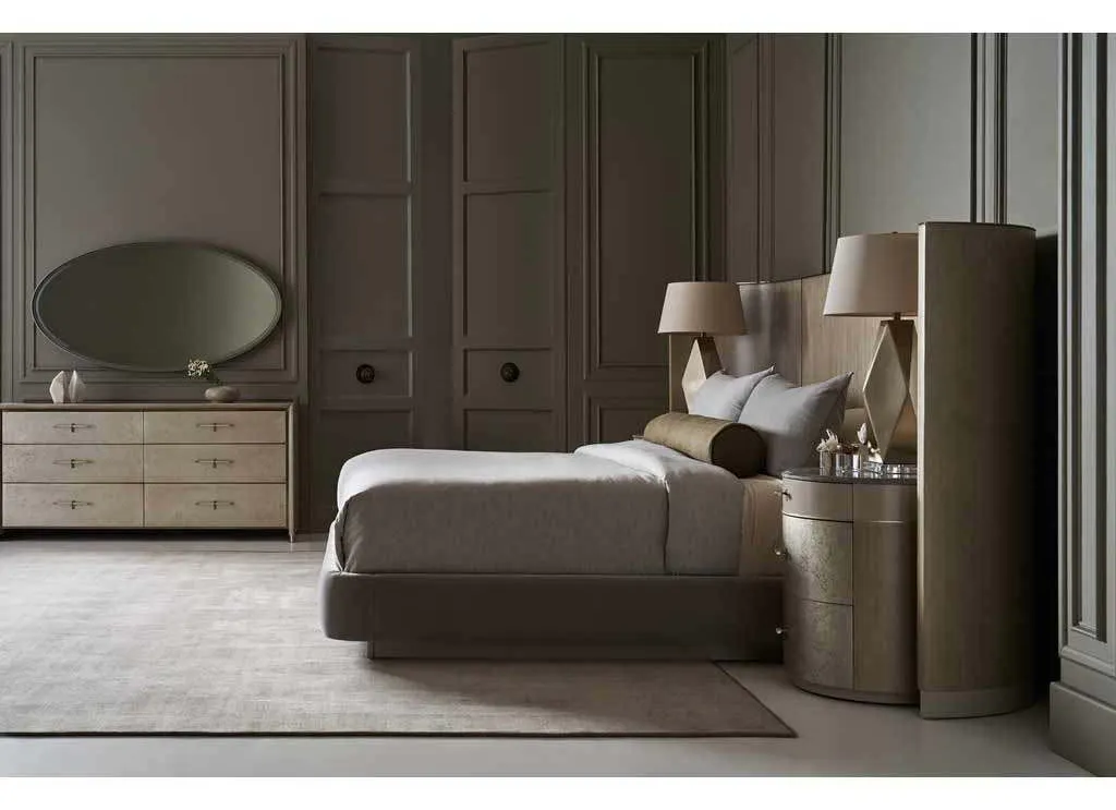 Caracole CLA-022-124 Dream Chaser King Bed with Panels Caracole CLA-022-124 Dream Chaser King Bed with Panels