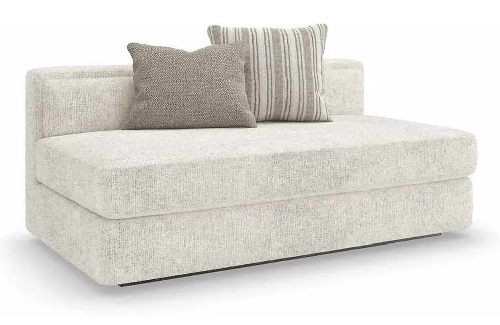 Caracole M140-022-AL1-A Modern Principles Unity Armless Loveseat Sectional Caracole M140-022-AL1-A Modern Principles Unity Armless Loveseat Sectional