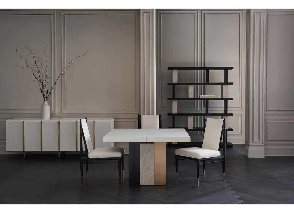 Caracole M142-022-203 Modern Principles Unity Dark Dining Table Caracole M142-022-203 Modern Principles Unity Dark Dining Table