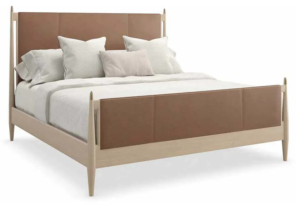 Caracole M143-022-101 Modern Principles Rhythm Queen Bed Caracole M143-022-101 Modern Principles Rhythm Queen Bed