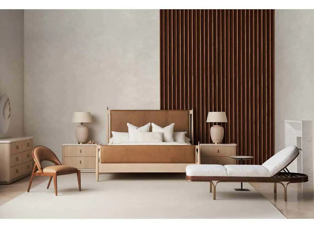 Caracole M143-022-101 Modern Principles Rhythm Queen Bed Caracole M143-022-101 Modern Principles Rhythm Queen Bed