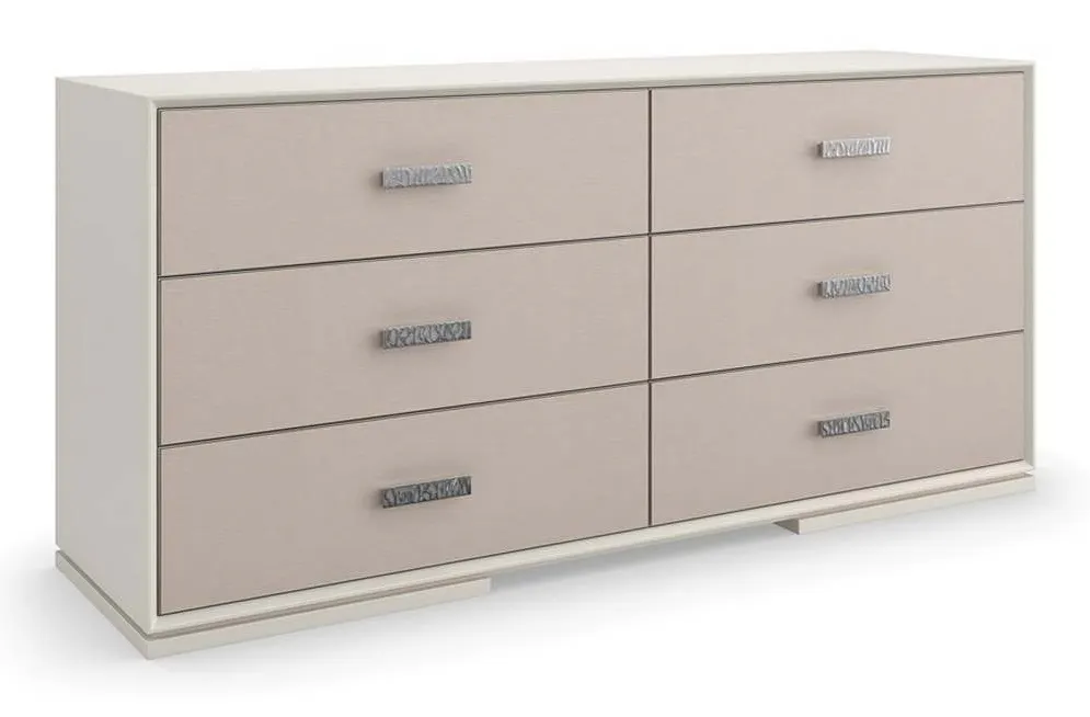 Caracole CLA-423-012 Caracole Classic Silver Lining Dresser Caracole CLA-423-012 Caracole Classic Silver Lining Dresser