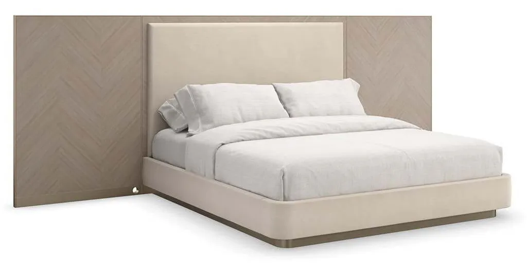 Caracole CLA-423-102 Anthology Queen Bed With Wings Caracole CLA-423-102 Anthology Queen Bed With Wings