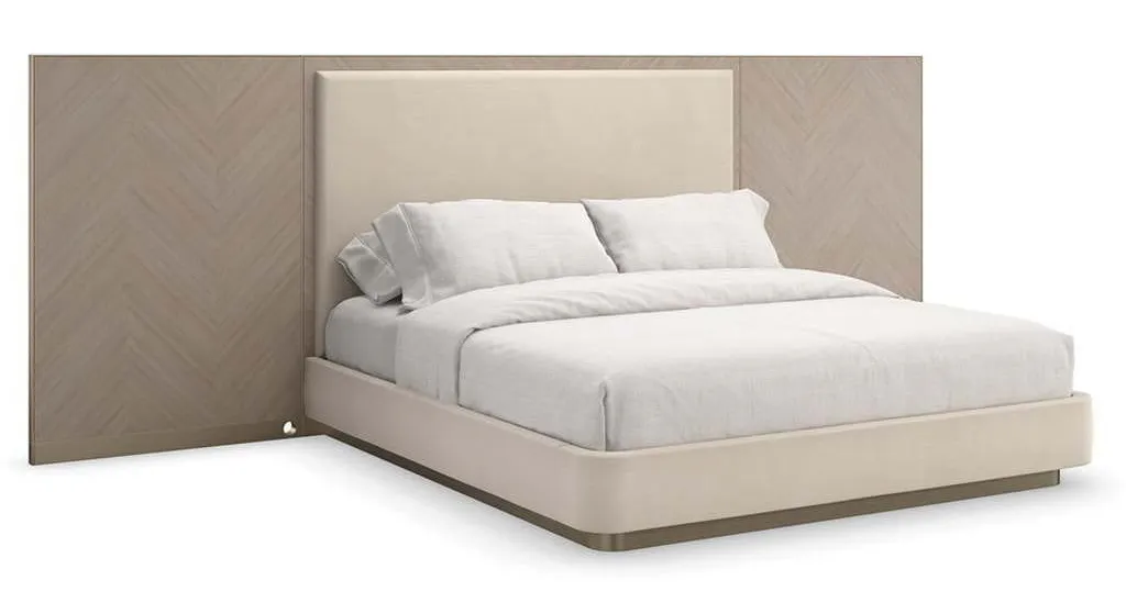 Caracole CLA-423-102 Anthology Queen Bed With Wings Caracole CLA-423-102 Anthology Queen Bed With Wings