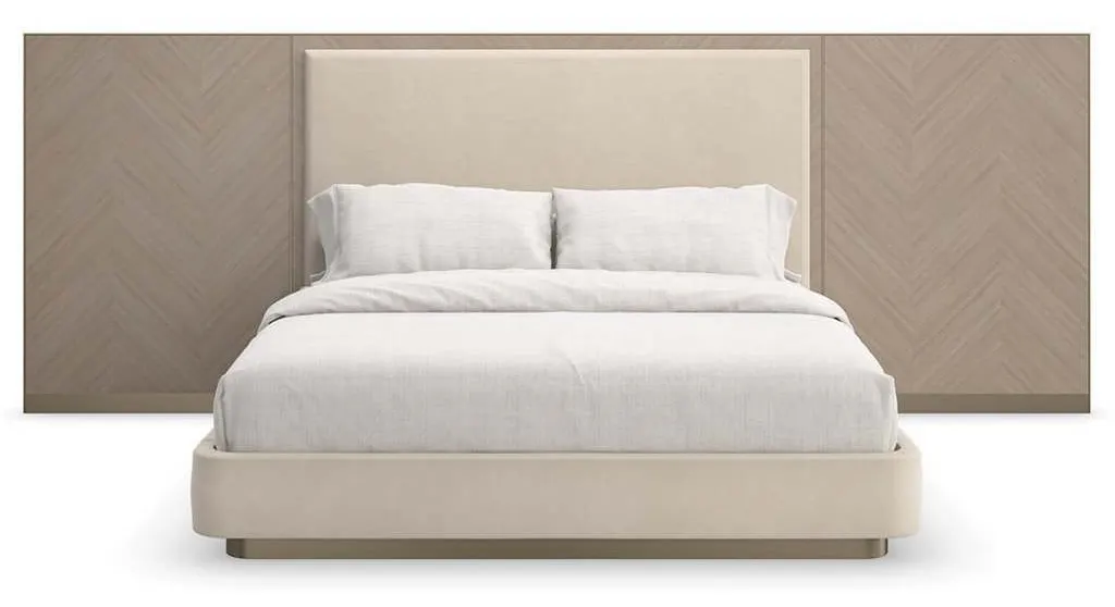 Caracole CLA-423-102 Anthology Queen Bed With Wings Caracole CLA-423-102 Anthology Queen Bed With Wings