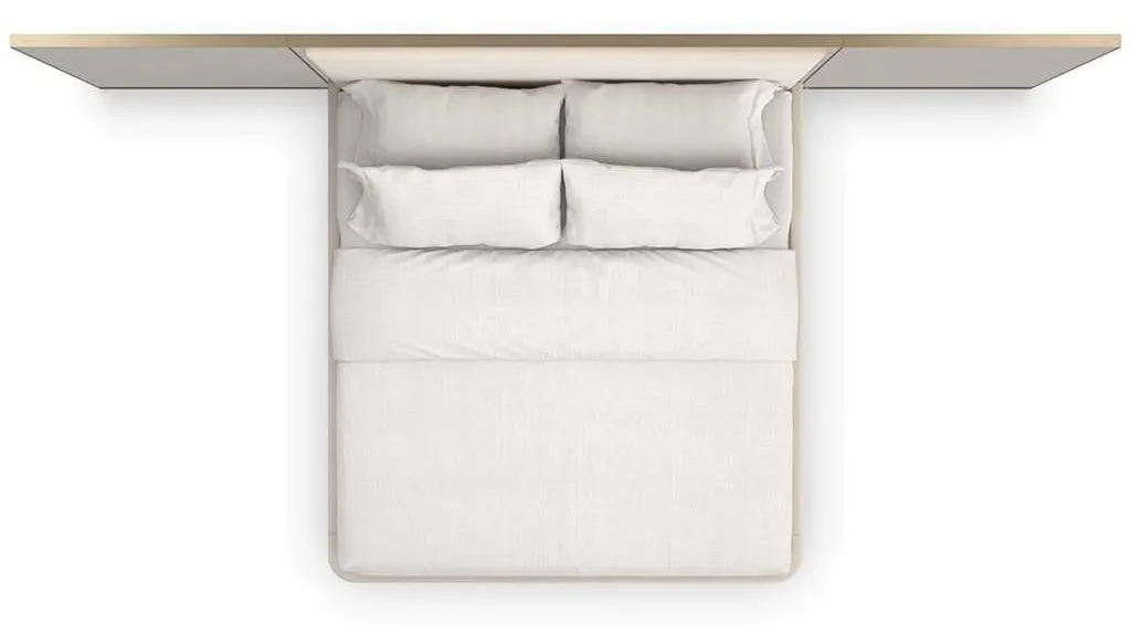 Caracole CLA-423-122 Anthology King Bed With Wings Caracole CLA-423-122 Anthology King Bed With Wings