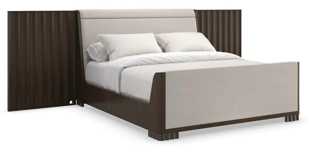 Caracole CLA-423-123P Caracole Classic Slow Wave Quen King Bed Wing Panels Caracole CLA-423-123P Caracole Classic Slow Wave Quen King Bed Wing Panels