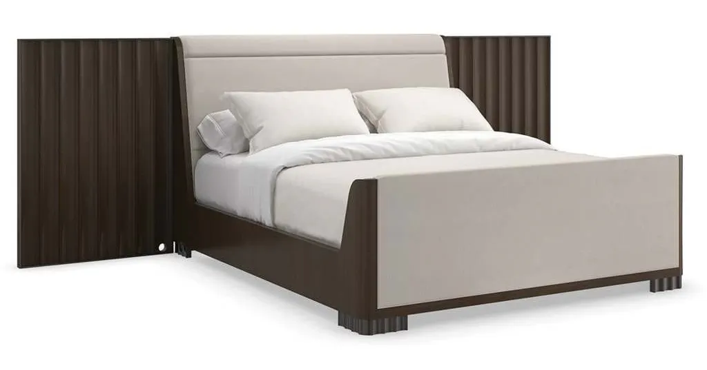 Caracole CLA-423-123P Caracole Classic Slow Wave Quen King Bed Wing Panels Caracole CLA-423-123P Caracole Classic Slow Wave Quen King Bed Wing Panels