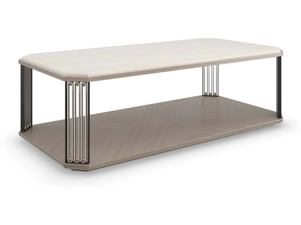 Caracole CLA-423-401 Alloy Cocktail Table