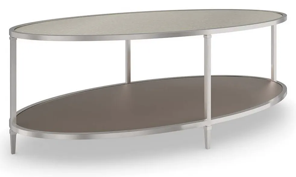 Caracole CLA-423-409 Caracole Classic Shimmer Oval Cocktail Table Caracole CLA-423-409 Caracole Classic Shimmer Oval Cocktail Table