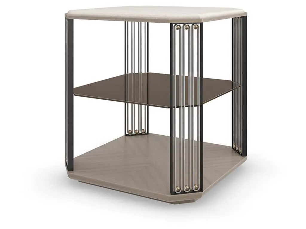 Caracole CLA-423-411 Alloy End Table