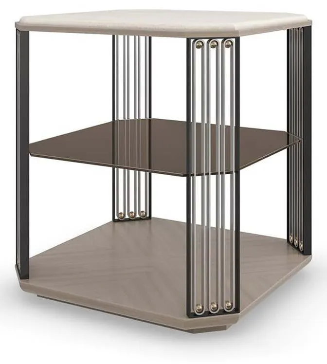 Caracole CLA-423-411 Alloy End Table Caracole CLA-423-411 Alloy End Table