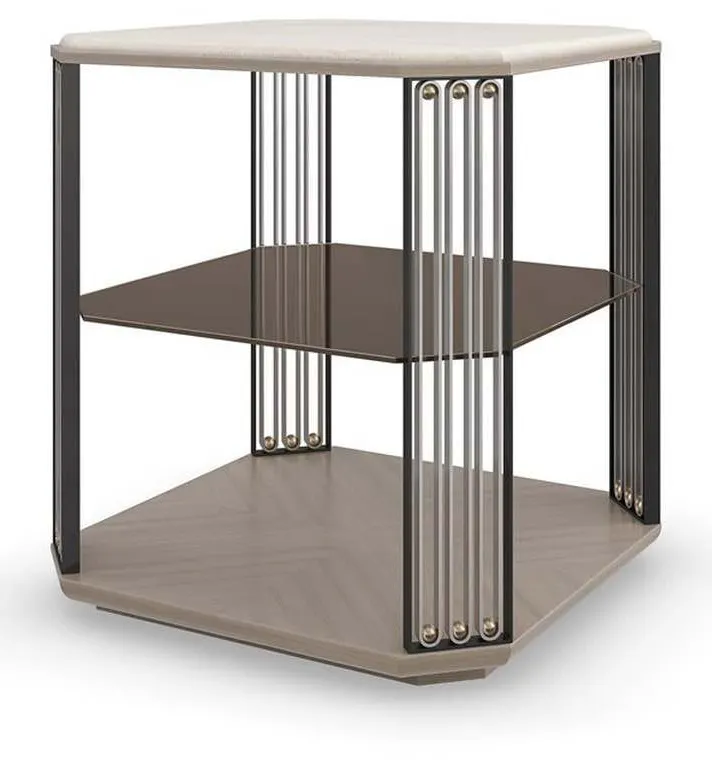 Caracole CLA-423-411 Alloy End Table Caracole CLA-423-411 Alloy End Table