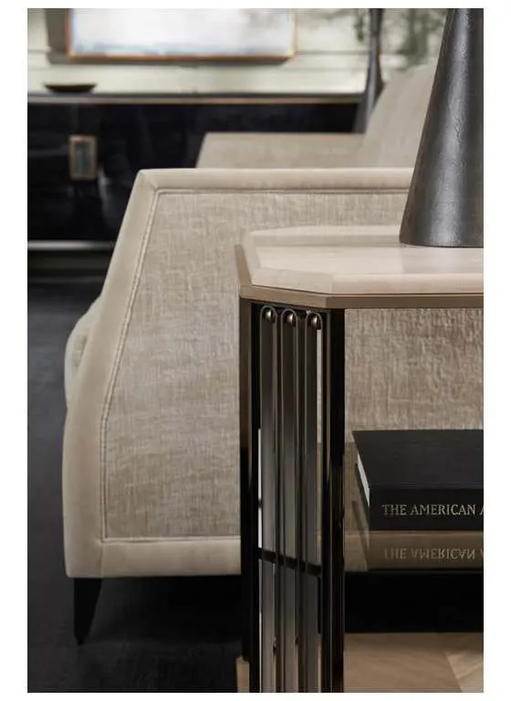 Caracole CLA-423-411 Alloy End Table Caracole CLA-423-411 Alloy End Table