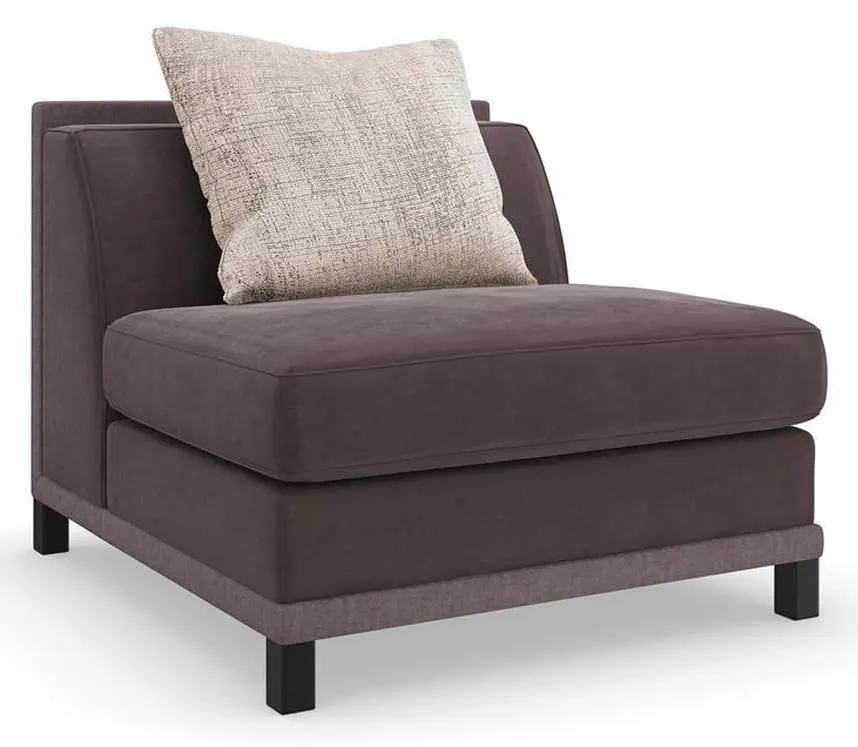 Caracole UPH-423-AS1-A Caracole Upholstery Tuxedo Armless Chair Caracole UPH-423-AS1-A Caracole Upholstery Tuxedo Armless Chair