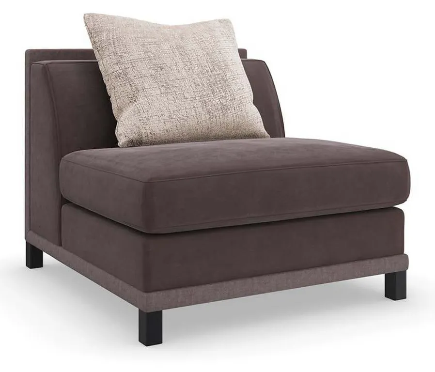 Caracole UPH-423-AS1-A Caracole Upholstery Tuxedo Armless Chair Caracole UPH-423-AS1-A Caracole Upholstery Tuxedo Armless Chair