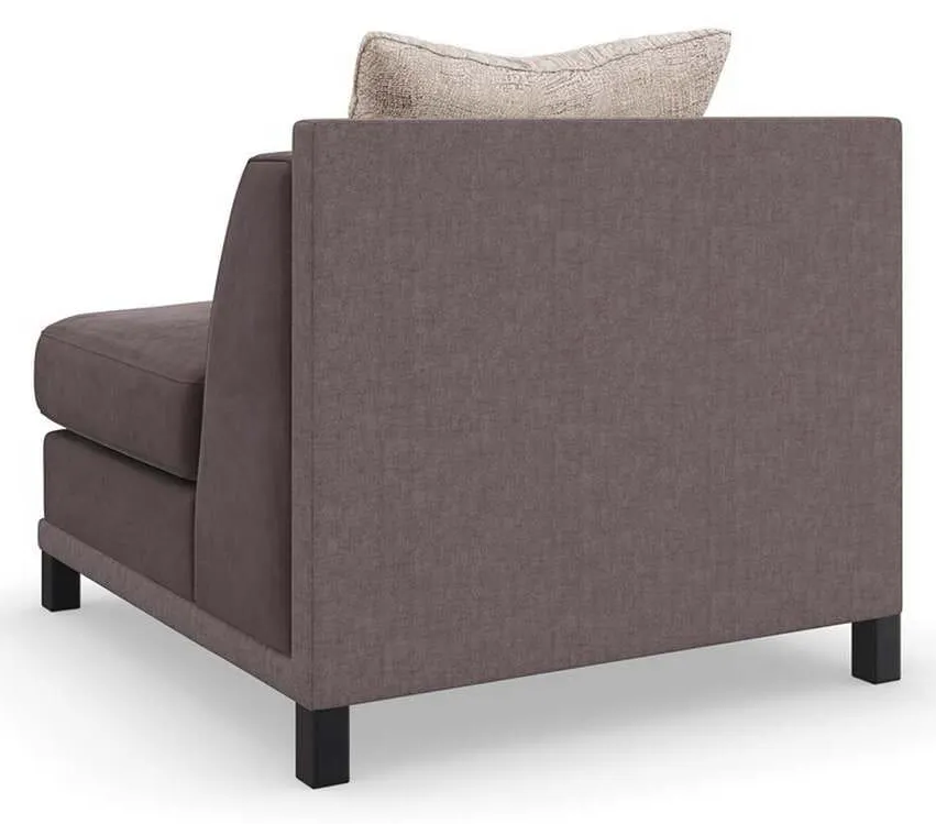 Caracole UPH-423-AS1-A Caracole Upholstery Tuxedo Armless Chair Caracole UPH-423-AS1-A Caracole Upholstery Tuxedo Armless Chair