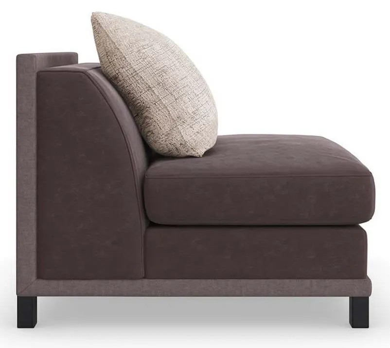 Caracole UPH-423-AS1-A Caracole Upholstery Tuxedo Armless Chair Caracole UPH-423-AS1-A Caracole Upholstery Tuxedo Armless Chair