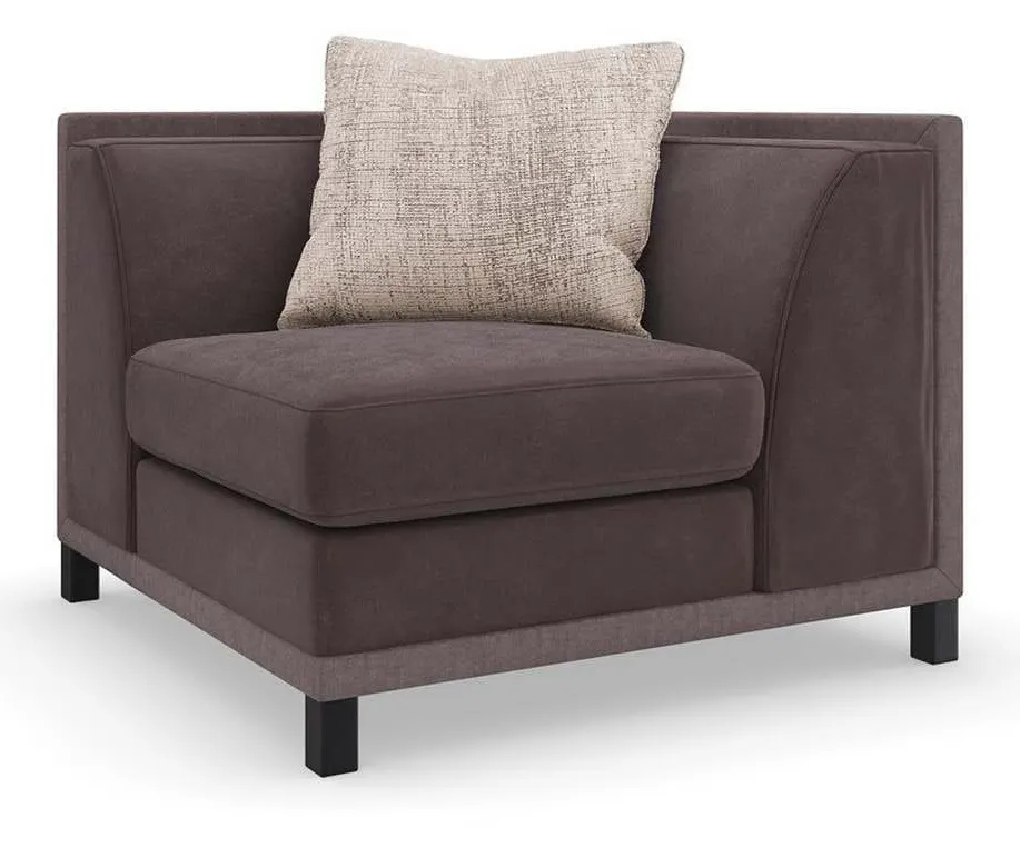Caracole UPH-423-WE1-A Caracole Upholstery Tuxedo Corner Caracole UPH-423-WE1-A Caracole Upholstery Tuxedo Corner