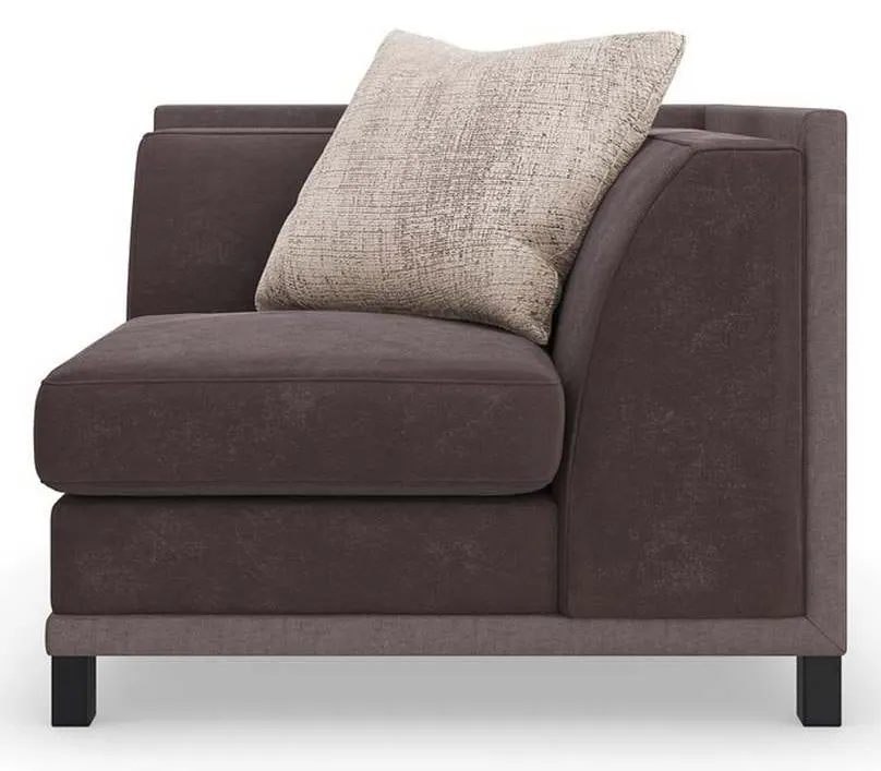 Caracole UPH-423-WE1-A Caracole Upholstery Tuxedo Corner Caracole UPH-423-WE1-A Caracole Upholstery Tuxedo Corner